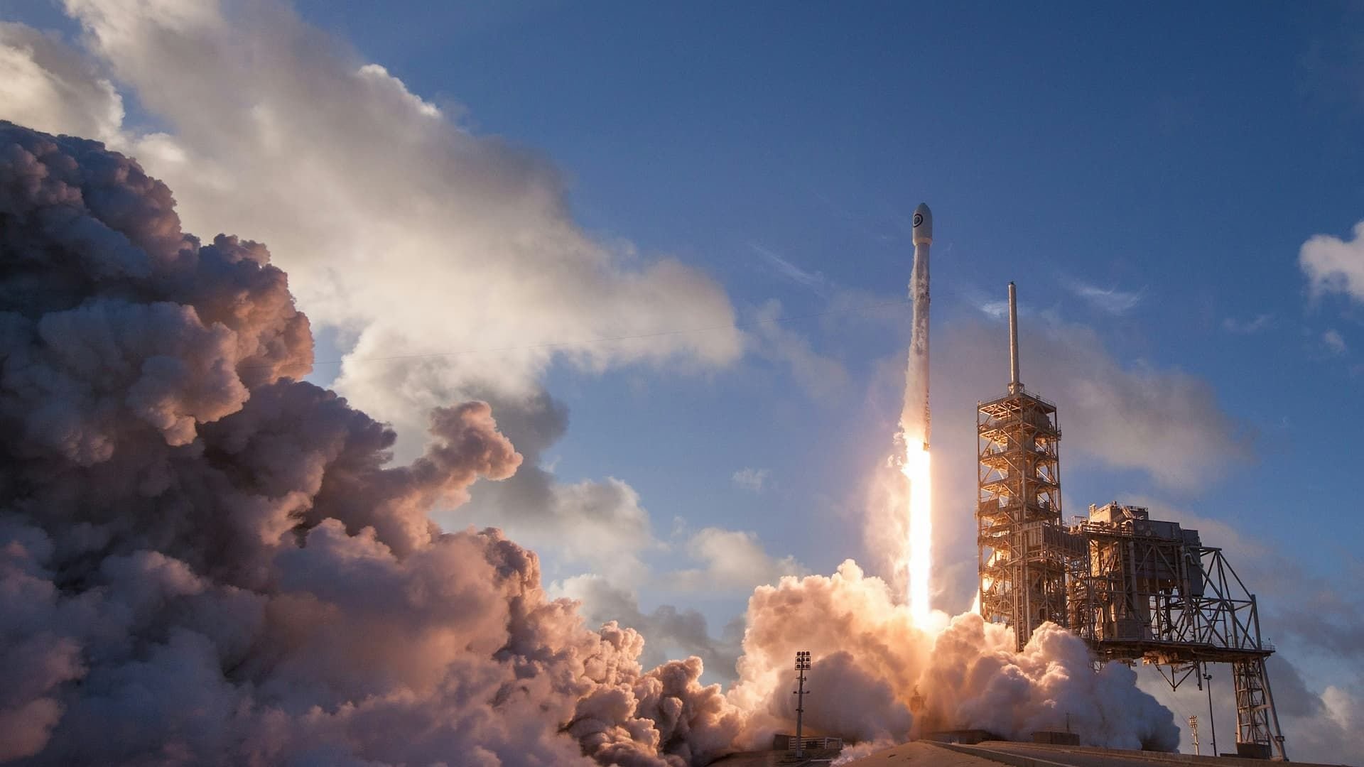 The environmental impact of frequent commercial rocket launches.
